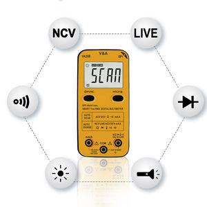 Testeur de résistance électrique et de fréquence portable compact VA28B Smart Auto Scan 4000 comptes 10A - Product Image 2