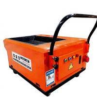 Pompe à béton électrique prête à l'emploi, petite machine d'alimentation spirale au sol, pompe de coulage avec moteur haute efficacité
