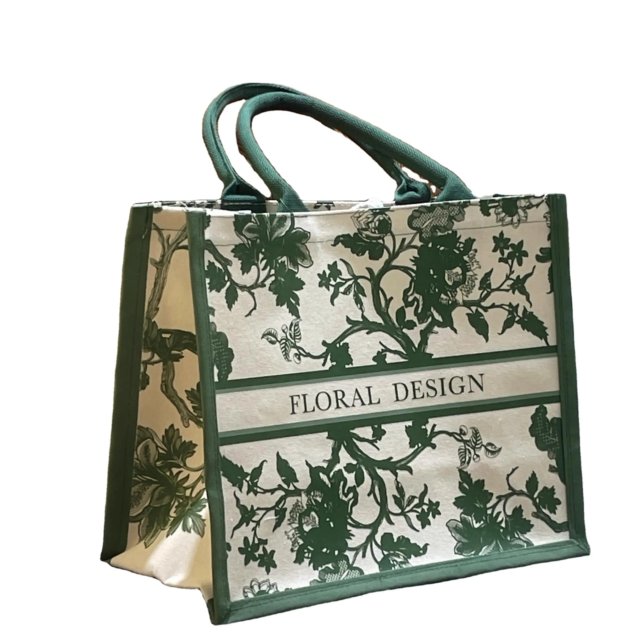 कस्टम डिजाइन थोक दुकानदार बैग कस्टम मुद्रित बड़े प्राकृतिक इको फ्रेंडली बर्लैप कैनवास टोटे समुद्र तट बैग