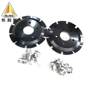 BLISS Big Brake Kit Modified Brake Caliper Custom 6061 Floating Center Bell Brake Disc Rotors Center Caps With Bolt