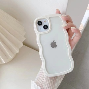 เคสโทรศัพท์ขอบหยักขอบ TPU อะคริลิคสไตล์เกาหลีแฟนซี - Product Image 5