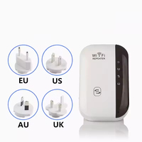 Extenseur Wifi Extérieur Longue Portée 300 Mbps Amplificateur de Signal Sans Fil Répéteur Wifi Pénétration Murale WPS Extension de Réseau