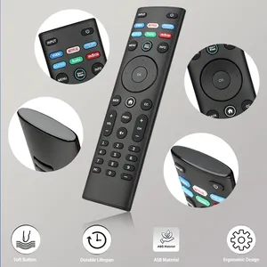 XRT140รีโมทคอนโทรลสำหรับ VIZIO สมาร์ททีวีพร้อม vudu Netflix primvideo XUMO Hulu <span class=keywords><strong>redbox</strong></span> ดูฟรีปุ่ม - Product Image 2