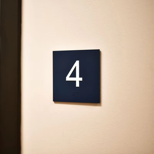 หมาย<span class=keywords><strong>เล</strong></span>ขห้องส<span class=keywords><strong>แตน</strong></span><span class=keywords><strong>เล</strong></span><span class=keywords><strong>ส</strong></span>304พร้อมตัว<span class=keywords><strong>อักษร</strong></span>เบรลล์<span class=keywords><strong>เล</strong></span>ขห้องสำนักงานป้ายพาณิชย์ - Product Image 2