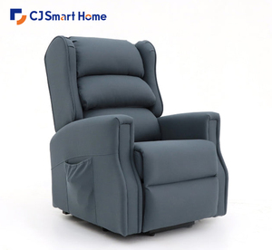 CJSmart Home Ergonomisch verstellbarer, flacher, elektrischer, vertikaler Lift-Power-Liegestuhl für ältere Menschen - Product Image 1