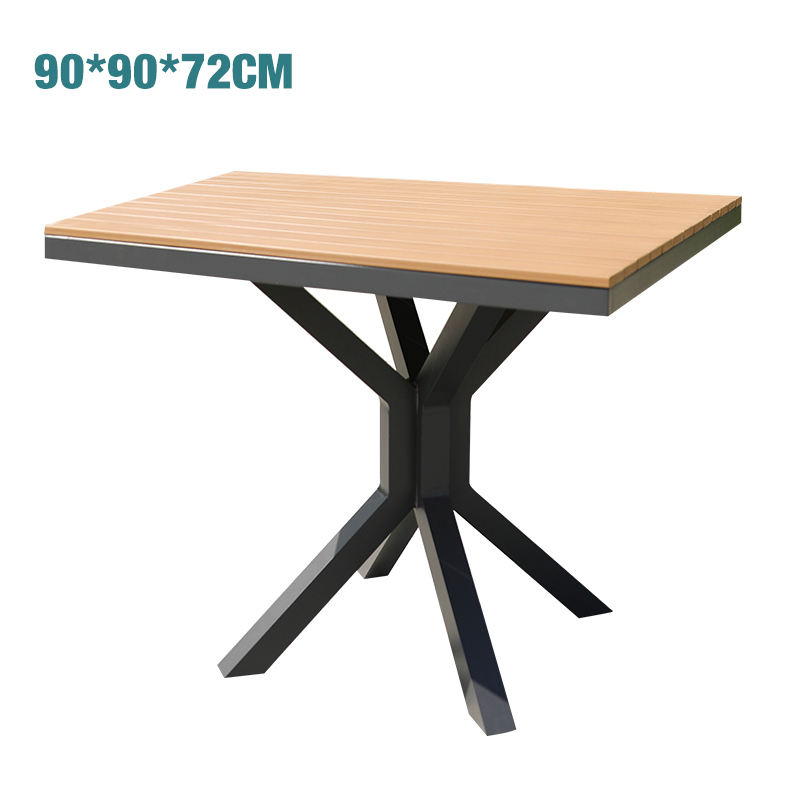 wood square table(without chair)