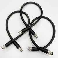 Connecteur de câble en cuivre PVC industriel Nanxuan, étanche IP68, M12, code L, 5 broches, mâle/femelle, blindé