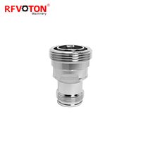 Adaptateur de connecteur coaxial RF 7-16 femelle vers 4.3-10 femelle DIN 7/16 Jack vers 4.3/10 Jack