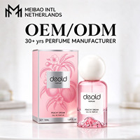 Deold En Stock Parfum Femme Peachy Dream EDP 45ml Senteur Florale Fruitée Vente en Gros Logo Personnalisé Marque Privée