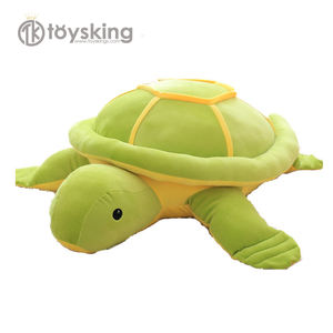 Oreiller et jouet de voyage en forme de tortue douce - Peluche Ninja Turtle câlin, animal en peluche multifonctionnel pour le <span class=keywords><strong>lit</strong></span> des enfants et en déplacement, personnalisable - Product Image 2