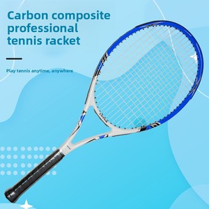 Racchetta da <span class=keywords><strong>Tennis</strong></span> con Telaio in Lega di Alluminio, Costruzione Integrata in Carbonio Composito per Uomini e Donne, Allenamento e Competizione per Principianti - Product Image 2
