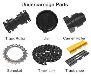 Pièces de train de roulement pour excavatrices sur chenilles CAPAI PC240-3/PC240-5 pour engins de construction avec garantie d'un an et rapport d'inspection - Product Image 2