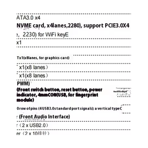 Placa base Longmeng 3A6000, placa base <span class=keywords><strong>Loongson</strong></span> 3A6000 para computadora Xinchuang, placa base 3A6000 para computadora Aeroespacial 706 - Product Image 2