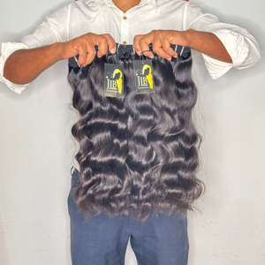 ผมต่อแบบลอนธรรมชาติ Mink Natural Loose Wave, ผมอินเดียแท้แบบดิบ ไม่ผ่านการแปรรูป  จัดเรียงเกล็ดผม  สำหรับผู้หญิง - Product Image 2