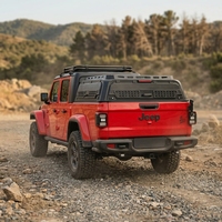 Module de rangement rigide en alliage d'aluminium pour toit de camionnette 4x4 ou Jeep