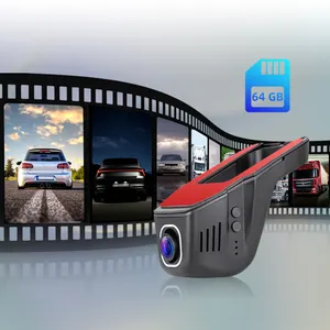 110 Degrés Grand Angle Dash Cam Caméra De Voiture Inverse 1080P Vision Nocturne Avant Intérieur Dashcam Avec GPS 24H Surveillance De Stationnement