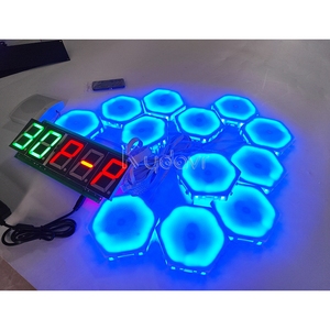 Lumières d'entraînement de ré<span class=keywords><strong>action</strong></span> pour jeux interactifs de parc d'attractions, avec minuterie, pour améliorer rapidement la réactivité et les défis - Product Image 3