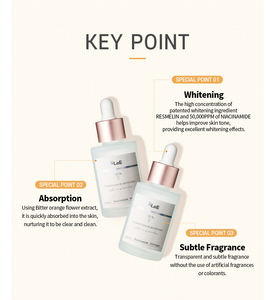 Dr. Lee Ensemble de soins du visage anti-inflammatoires de qualité supérieure à la fleur Niacinamide Ampoule blanchissante OEM/ODM pour adultes à usage domestique - Product Image 4