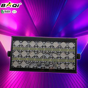 Lumière stroboscopique matricielle à haute luminosité 250W, contrôlée par DMX512, 24x24 <span class=keywords><strong>LED</strong></span> RGB, lumière de scène pour performance, projection stroboscopique, CRI 80 9000K - Product Image 1