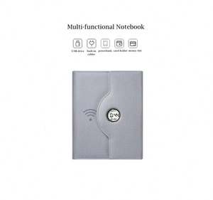 Bloc de Notas Triple con Banco de Energía, Cargador Inalámbrico y USB, Lámpara de Lectura y Reloj Electrónico, Ideal para Regalos - Product Image 6