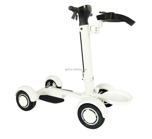 Ctyrkolovy Hlinikovy Elektricky Golfovy Skutr con Pantalla Digital LED - Product Image 5