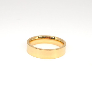 Factory Direct Sale 5mm Stainless Steel Custom Silver <strong>Rings</strong> <strong>Blank</strong> Engraved logo Gold Statement <strong>Ring</strong> - Product Image 2