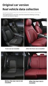 Fundas de asiento de cuero transpirable de siete plazas para coche Toyota Verso/Prius/Alphard/Noah/<span class=keywords><strong>Senara</strong></span> - Product Image 2