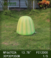 Fibre de verre résine jardin décoration Sculpture sucette bonbons beignet gâteau gelée Statues pour parc d'attractions affichage