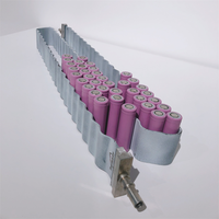 Fabricant d'échangeur de chaleur de batterie, tube de refroidissement à micro canal en aluminium extrudé pour cellules cylindriques 18650