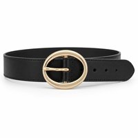Boucles de ceinture pour hommes d'affaires, logo gravé sur mesure, alliage de zinc, métal résistant à la rouille, anti-rayures, pour ceinture en cuir