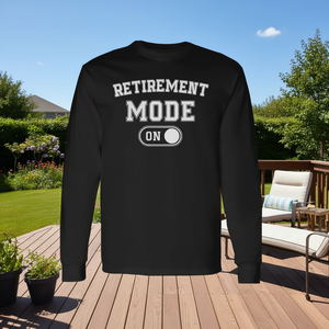 T-shirt à manches longues pour les personnes en mode retraite, les retraités et les pensionnaires - Product Image 3