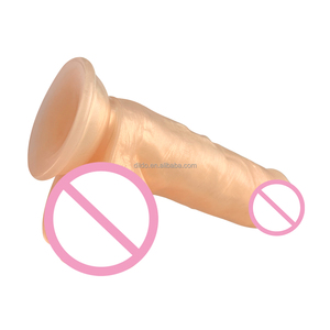 Latest 20.5cm PVC Macaron Dildo with Strong Suction Cup Realistic Colorful Dildo for Women and <strong>Gay</strong> Men - Product Image 5