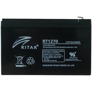 แบตเตอรี่ตะกั่วกรดแบบมีวาล์วควบคุม Ritar Rt1270 12V 7Ah สำหรับระบบจ่ายไฟฉุกเฉิน - Product Image 2