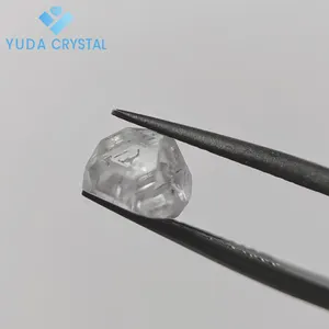 Grobe VVS Lab grown Weiß HPHT Diamant/Große Größe Synthetische CVD Lose Stein