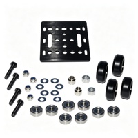 Pelat Gantry V-Slot 20mm Aluminium 6063-T6 Tebal 3mm untuk Printer 3D CNC OpenBuilds