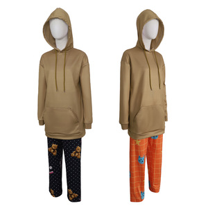 Conjunto de Pijama con Sudadera Lumi para Mujer, Informal, Tejido, Transpirable, Ropa de Casa para Otoño, Pantalones de Manga Larga - Product Image 4
