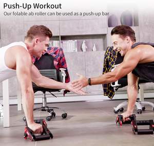 Ventas calientes de fábrica de alta calidad Push-Ups Stand Expansor Brazo Entrenamiento muscular Gimnasio Equipo de fitness giratorio - Product Image 4