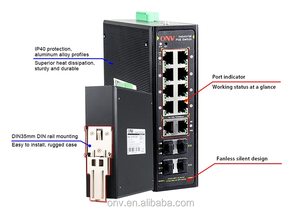 8 12 16x10 100 1000 cơ sở TX PoE RJ45 cổng 8 <span class=keywords><strong>Gigabit</strong></span> và 4x1G SFP công nghiệp <span class=keywords><strong>ethernet</strong></span> PoE <span class=keywords><strong>Switch</strong></span> (ips33148pfm) - Product Image 3