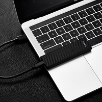 قرص صلب خارجي SSD بسعة 1 تيرابايت يصل سرعته إلى 600 ميجابايت/ثانية USB 3.2 الجيل الثاني للألعاب والطلاب والمحترفين