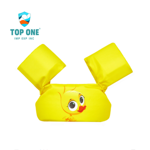 TopOne flotteur flottabilité costume coloré dessin animé canard conception personnalisée enfants sécurité maillot de bain gilet de sauvetage veste - Product Image 3