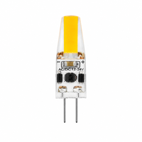 Ampoule LED G4 1,6W AC/DC12V COB Silicone 160LM 2700K/3000K/4000K/6000K Sans scintillement Résidentiel Aménagement paysager Remplace l'halogène CE LVD