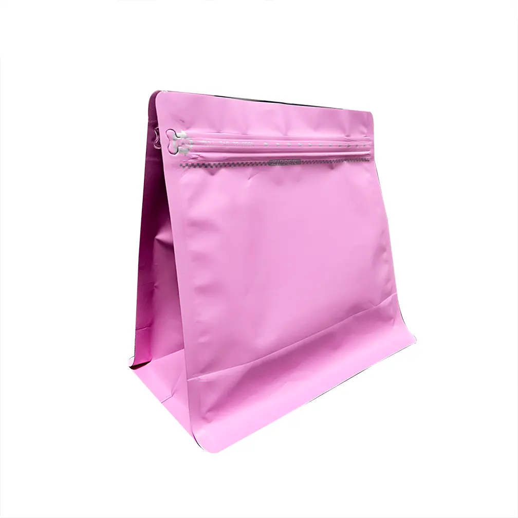 1kg 5kg 10kg 15kg Ziplock Feuille d'aluminium Gousset inférieur refermable Sac d'emballage de café en plastique Sac de café