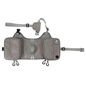 Productos de Lujo para Mascotas 2024, Fabricante OEM, Correa para Perro de Manos Libres, Conjunto de Arnés y Chaleco Transpirable - Product Image 3