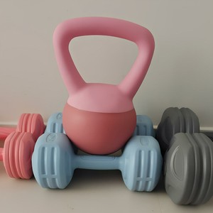 Silent Soft Kettlebell - Leak Proof Design for Home Office, Perfect for Arm Toning, Hip Sculpting & Deep Squat <b>Strength</b> <b>Training</b> - Product Image 4