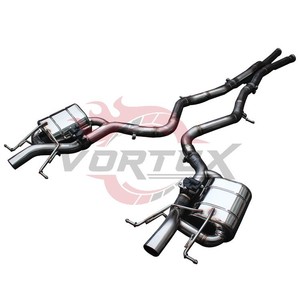 ท่อไอเสียแบบ Catback พร้อมวาล์ว Vortex SS304 สแตนเลส สำหรับรถเบนซ์ W222 S400 S450 S500 2.5T 3.0T ปี 2014-2020 รุ่น Sedan - Product Image 2