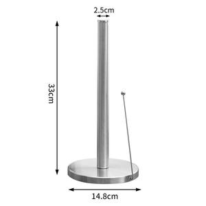 Portarrollos de Papel Higiénico de Acero Inoxidable Negro Premium al por Mayor, Organizador de Cocina y Baño, Soporte para Papel Higiénico para Hoteles - Product Image 4