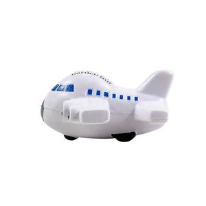 Personalizada <span class=keywords><strong>de</strong></span> marca personalizada Oficina tráfico aerolínea pu anti estrés avión forma Bola <span class=keywords><strong>de</strong></span> estrés con logo - Product Image 5