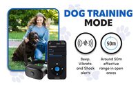 YHPET 2026 NOUVEAU Système de clôture électrique invisible pour chien en plastique d'extérieur avec GPS, étanche et rechargeable pour l'entraînement des chiens