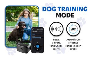 YHPET 2026 NUEVO Sistema de Cercas Eléctricas Invisibles para <span class=keywords><strong>Perros</strong></span>, Cerca Geográfica Inteligente con GPS, Cercas Inalámbricas para <span class=keywords><strong>Perros</strong></span> - Product Image 6
