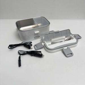 Multifunctional <b>Heating</b> <b>Lunch</b> <b>Box</b> Portable Electric <b>Lunch</b> <b>Box</b> Stainless Steel for Car and Home Use KL03001 - Product Image 5
